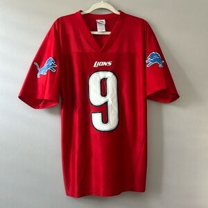 Detroit Lions Red Stafford Jersey Medium